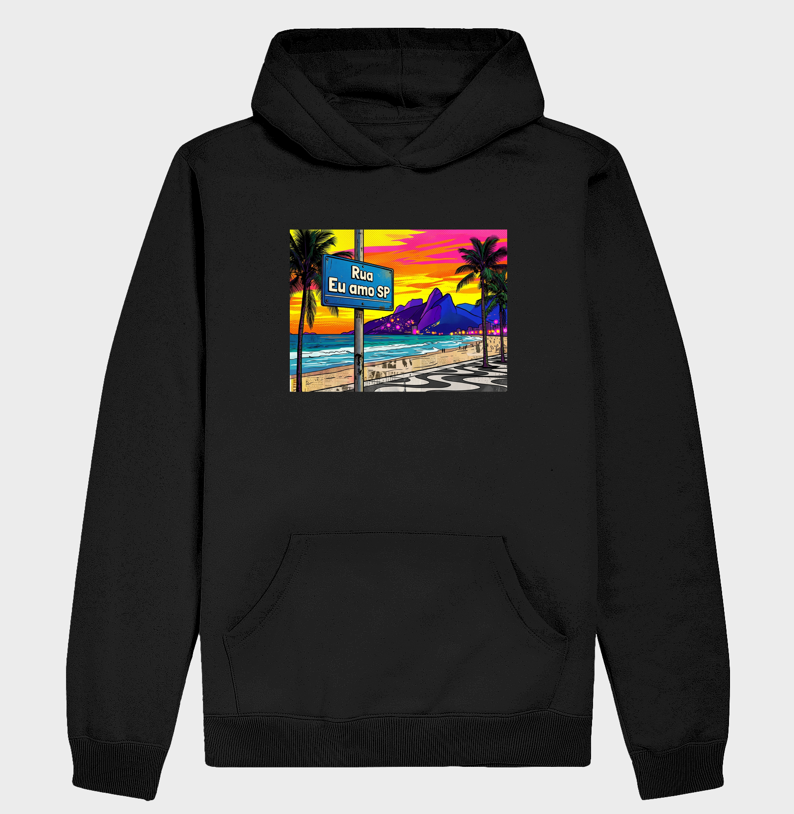 DODDIO - Eu <3 SP - Hoodie Moletom