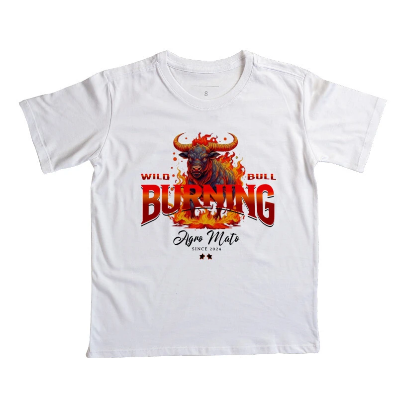 Camiseta Infantil Wild Bull