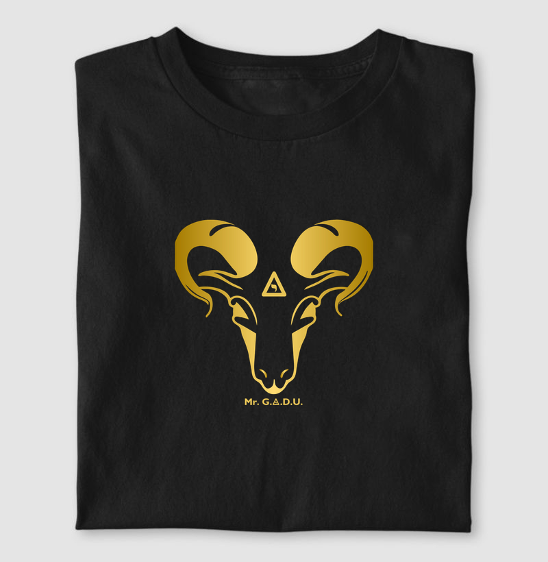 Camiseta Bode Dourado - Mr. GADU