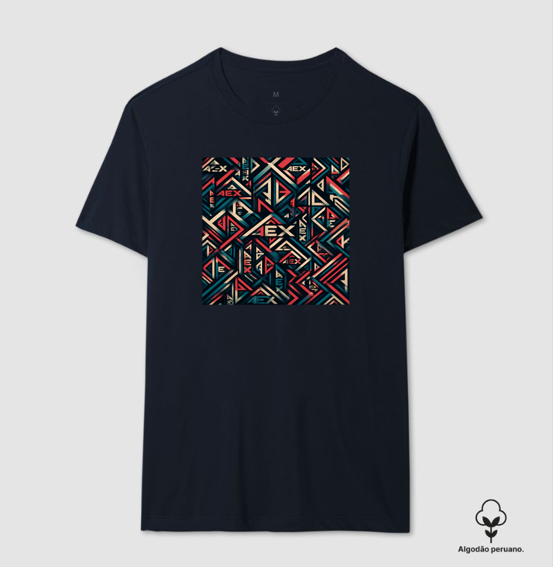 T-shirt Peruana Fractal Lines