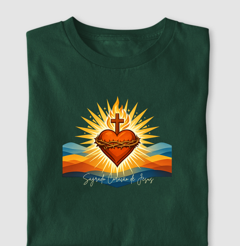 Camiseta do Sagrado Coração de Jesus