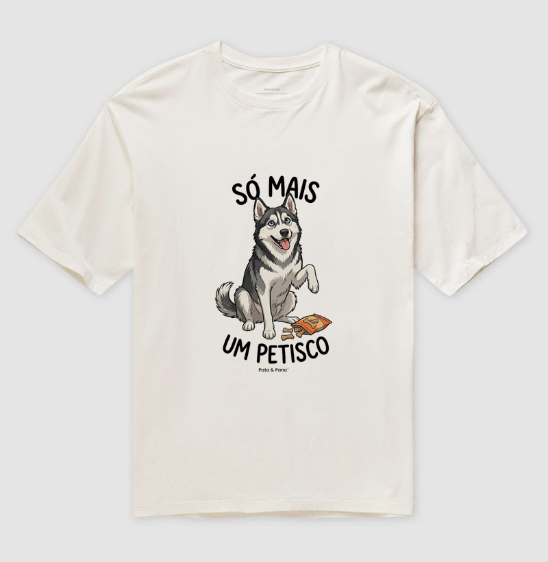 CAMISETA OVERSIZED HUSKY PETISCO