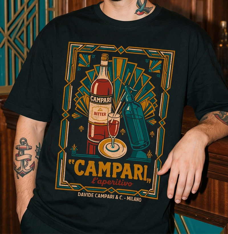 O aperitivo que virou lenda. 🍷✨