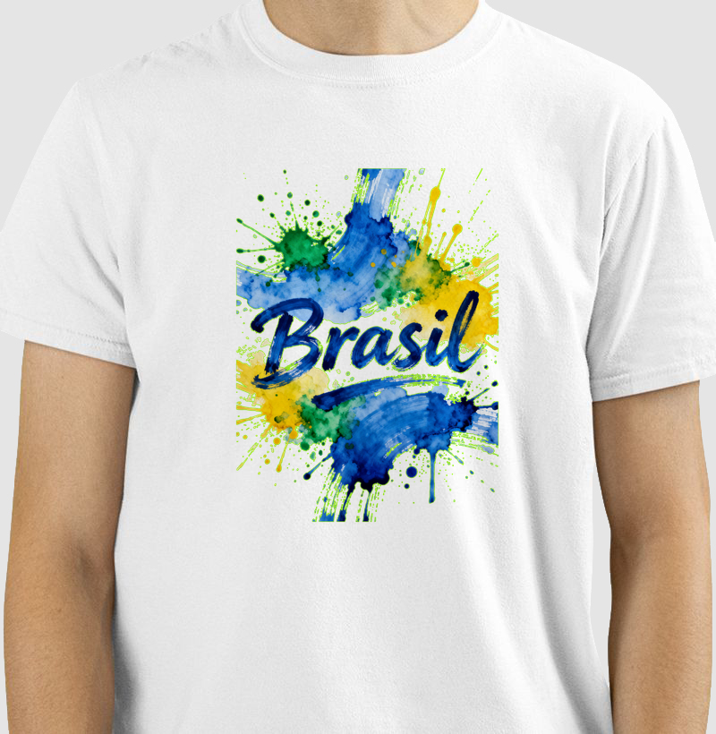 Camiseta Brasil Hexa 