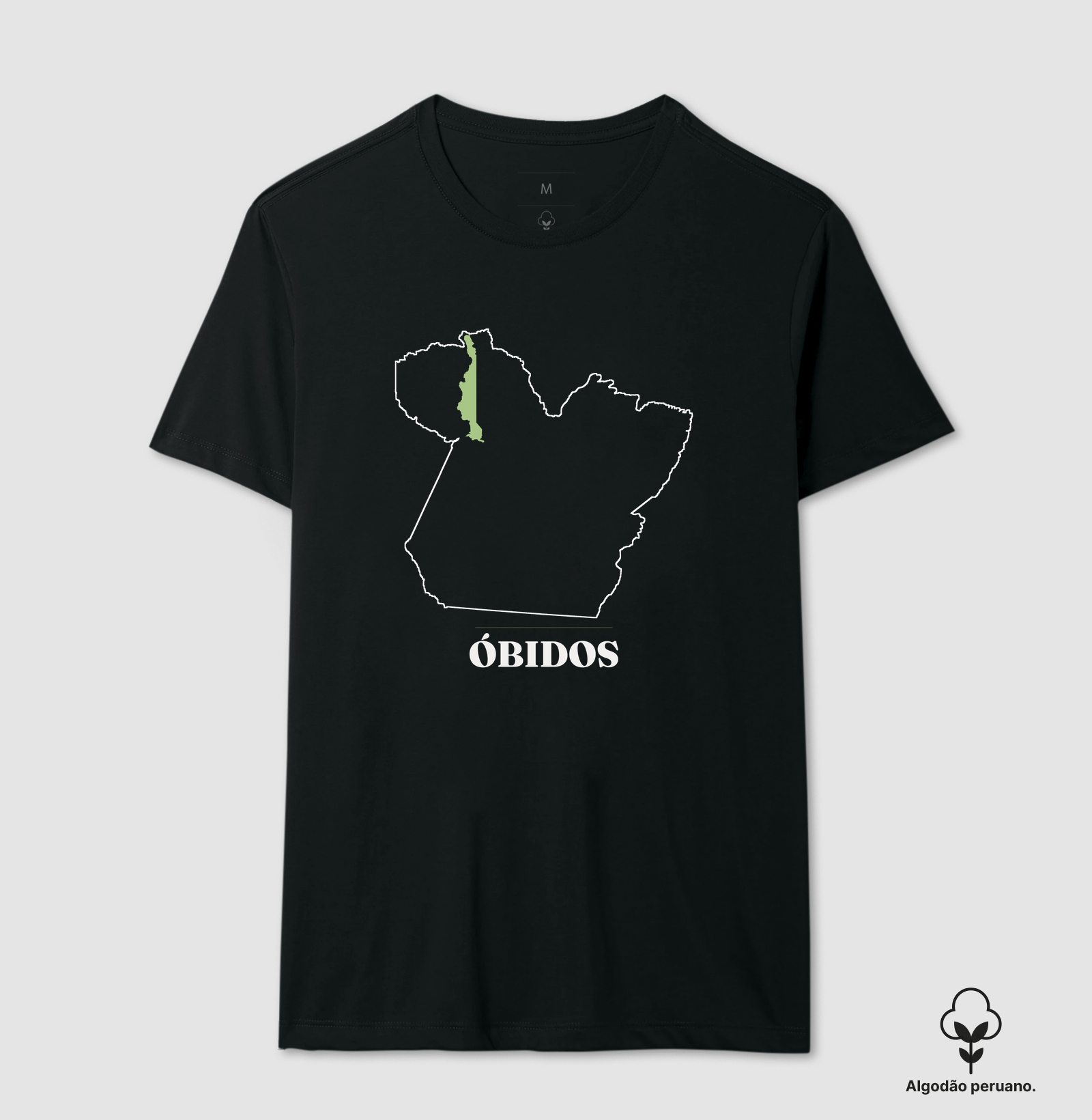 Óbidos | Traço PA - Camiseta Algodão Peruano