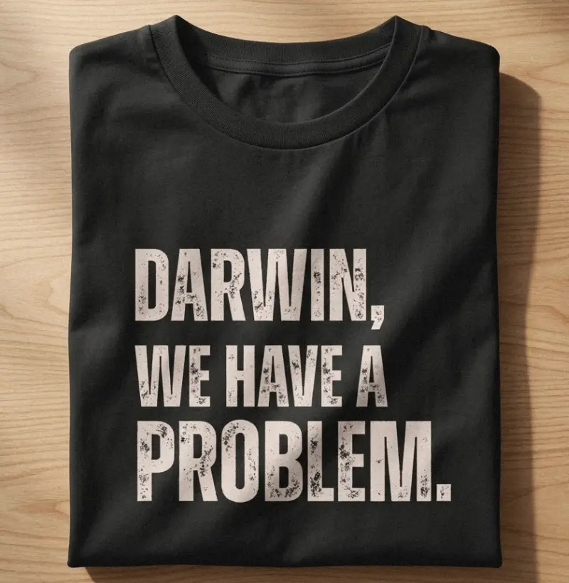 DARWIN, WE HAVE A PROBLEM
