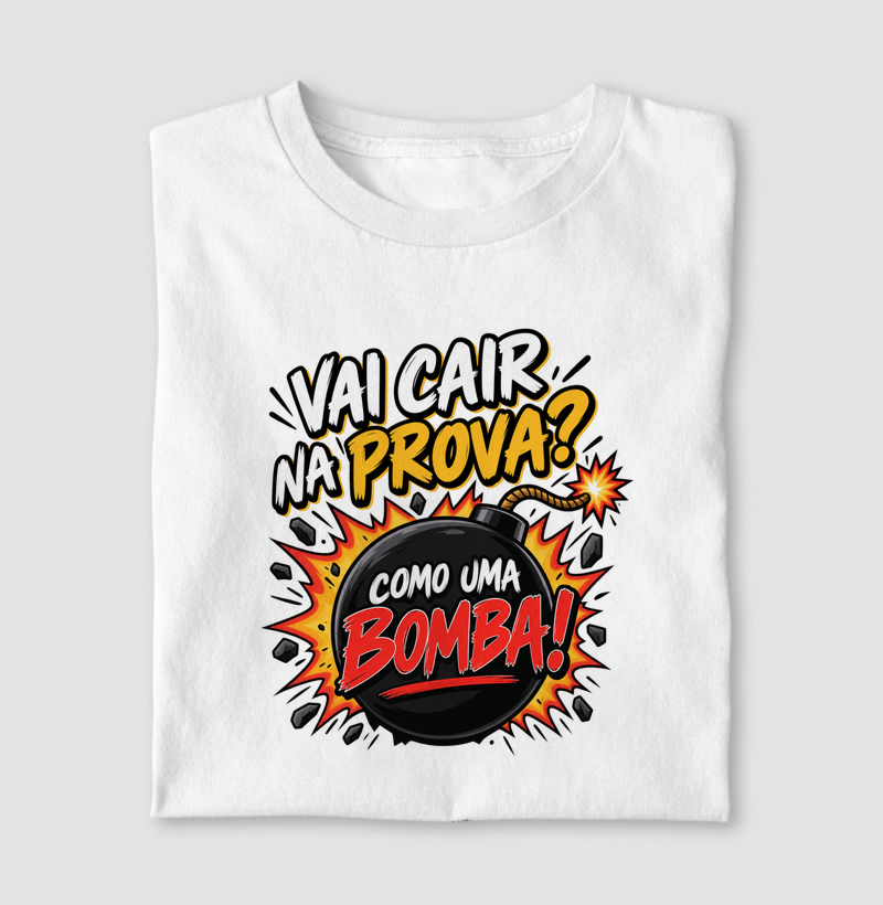 Vai cair na prova? Como uma bomba!