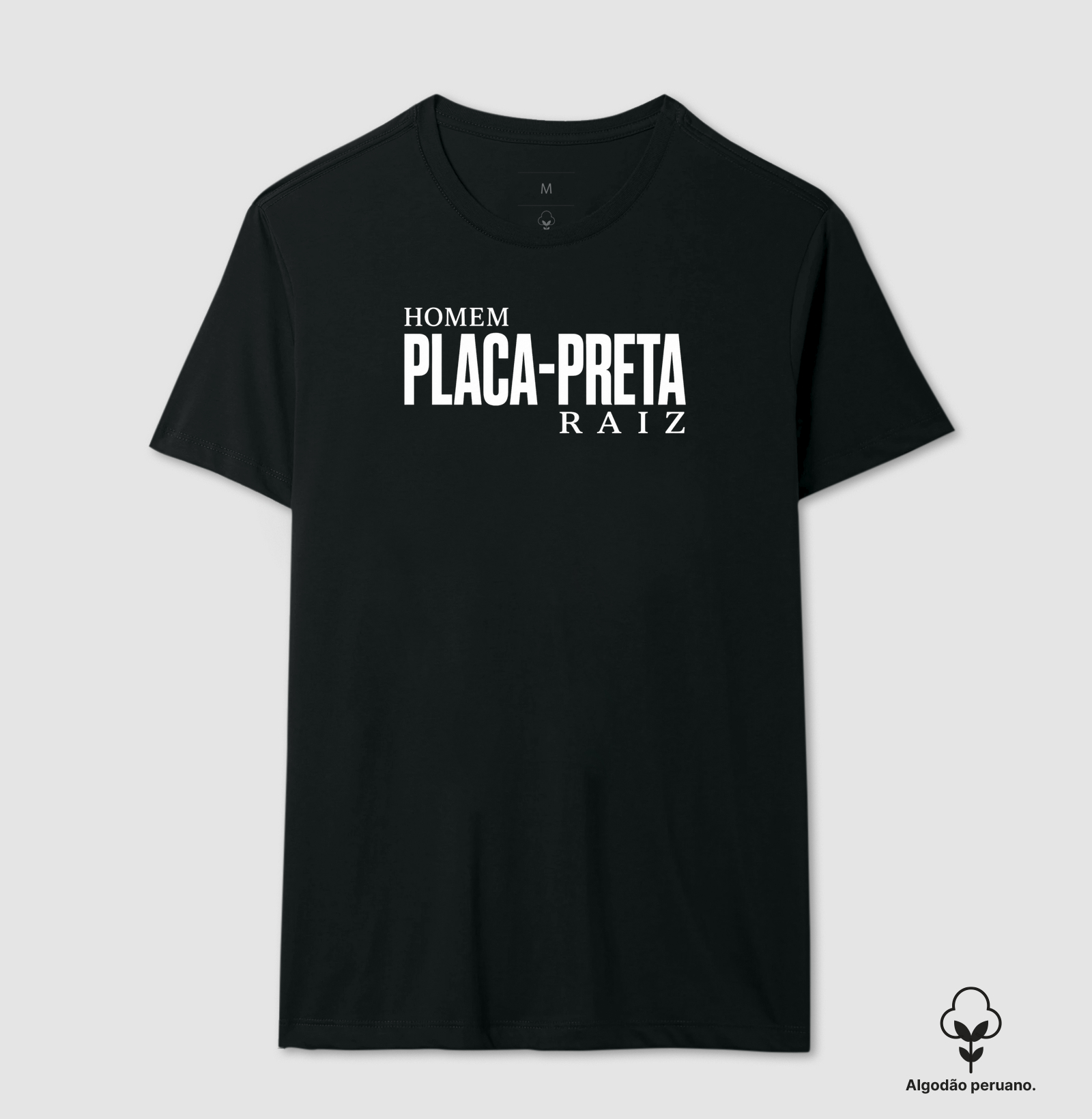 Homem Raiz | Placa Preta