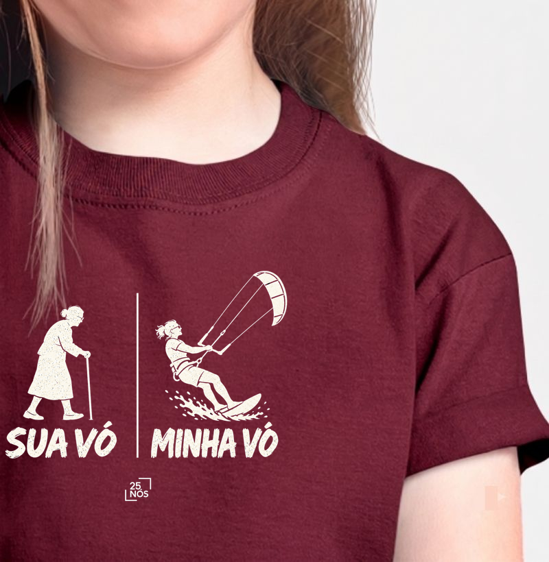 Sua Vó. Minha Vó.