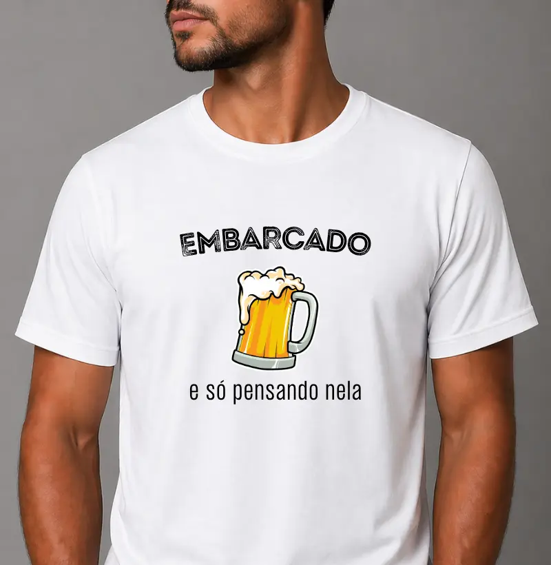Embarcado e só pensando nela