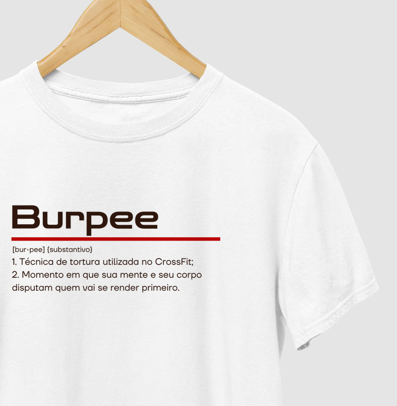 Burpee no dicionário (Masc. e Fem.)