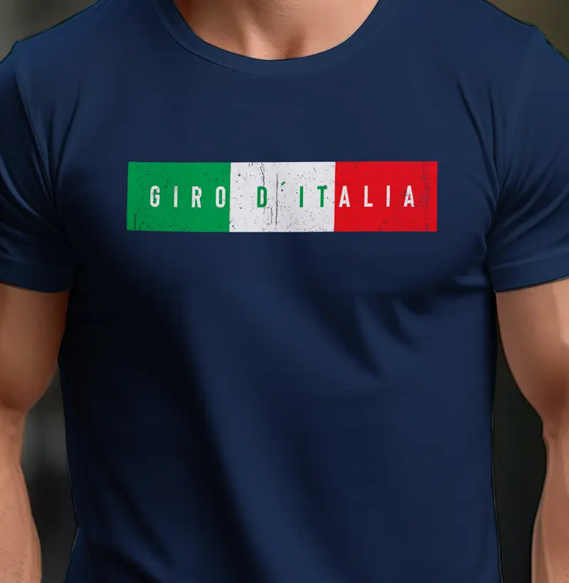 Giro D´Italia e bandeira