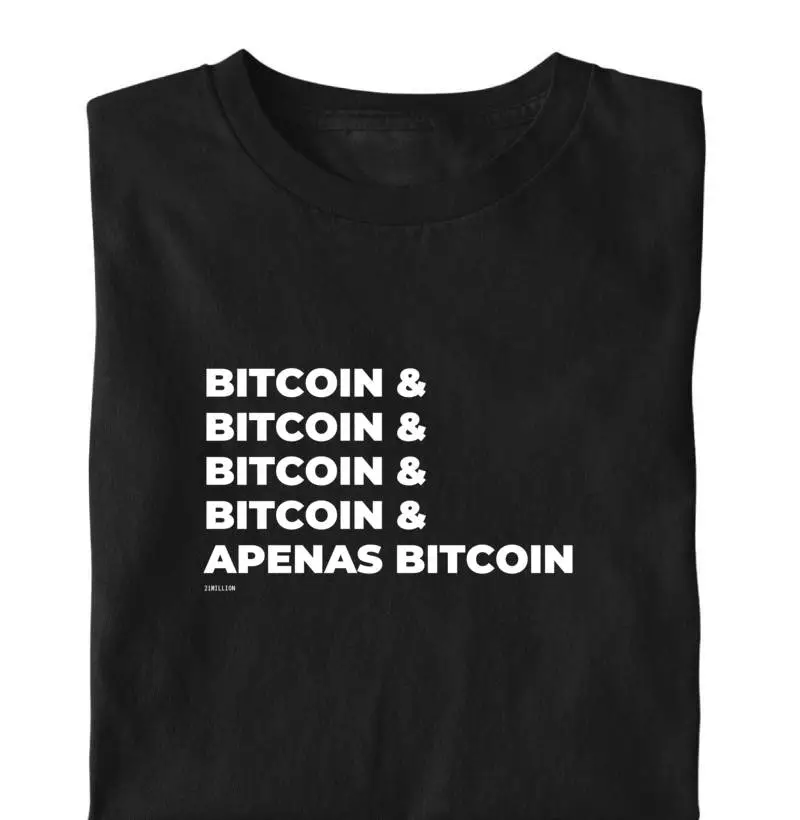 Camiseta Apenas Bitcoin - 21Million