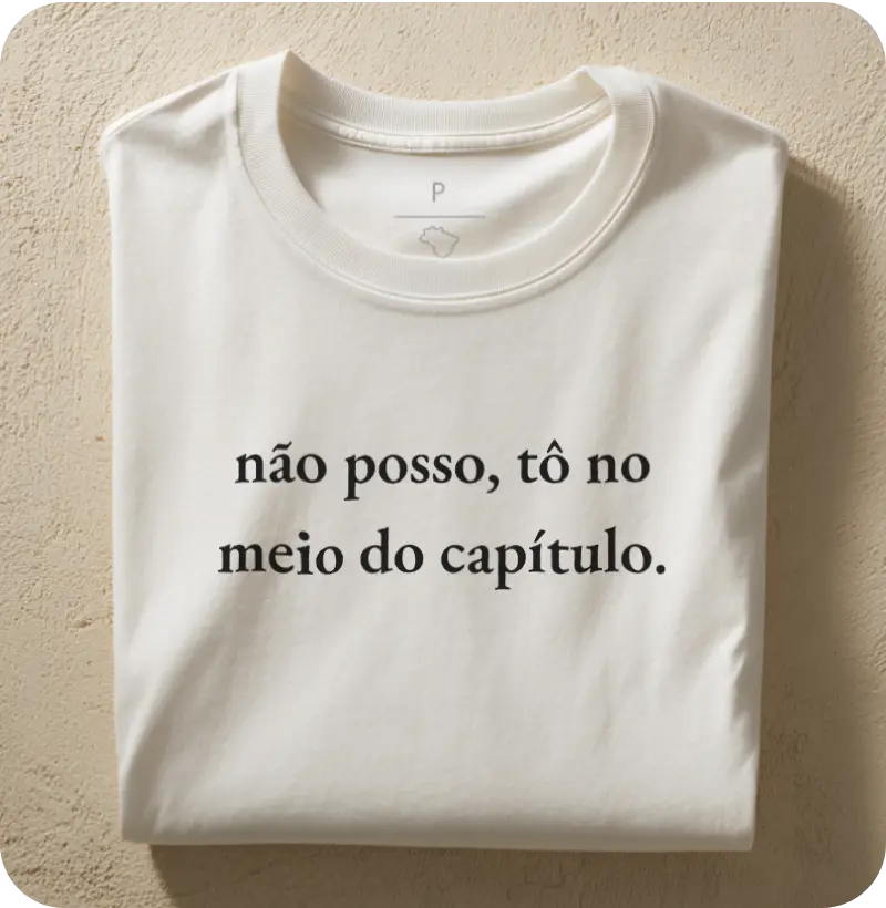 não posso, tô no meio do capítulo