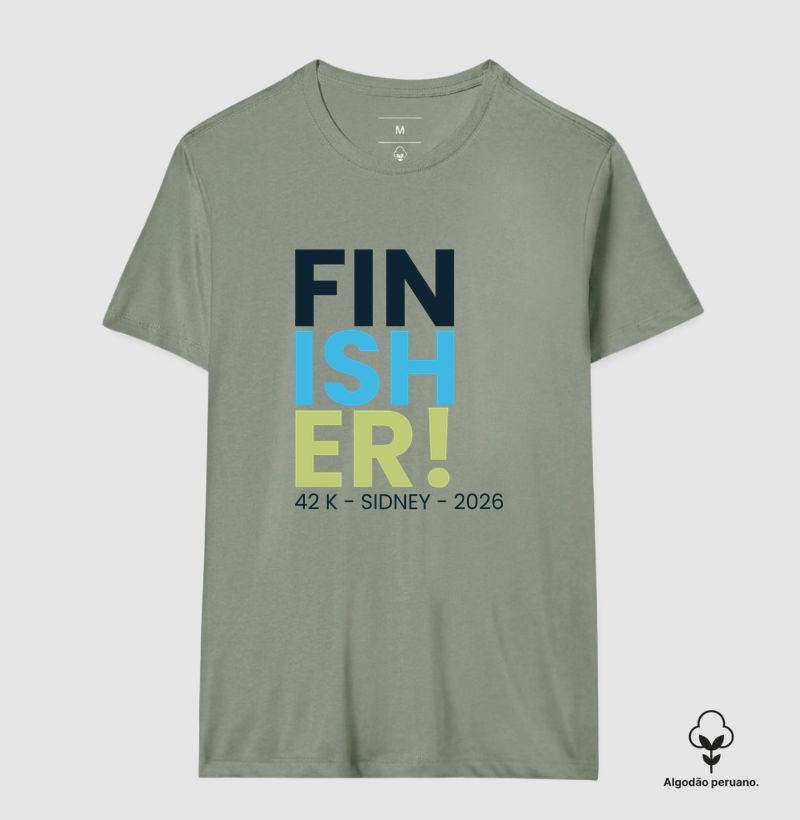 Camiseta Maratona - Finisher Sidney 