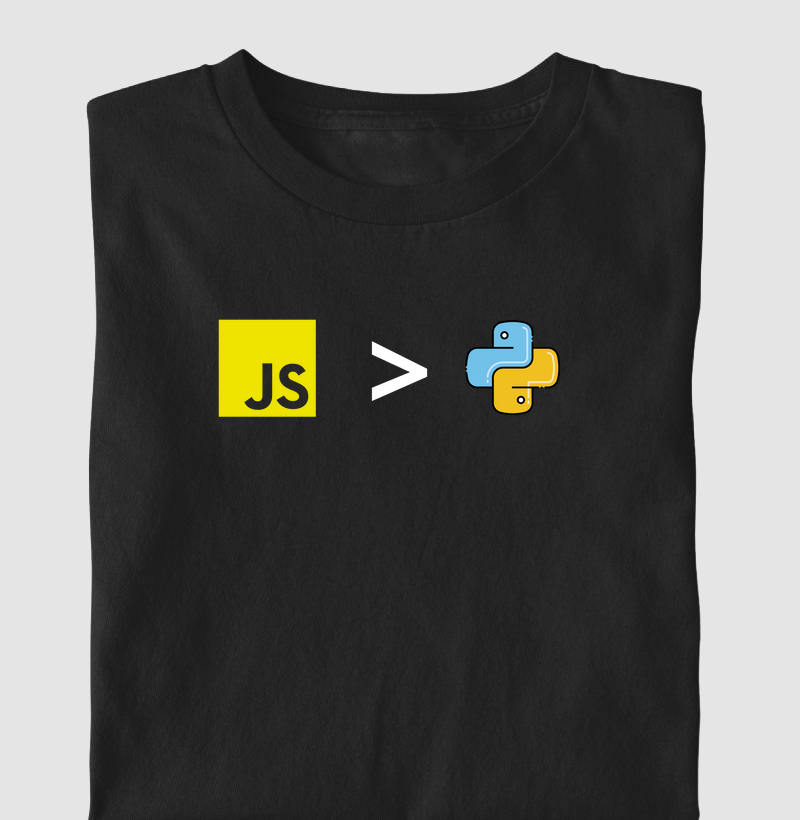 "Javascript é Maior QUE Python"