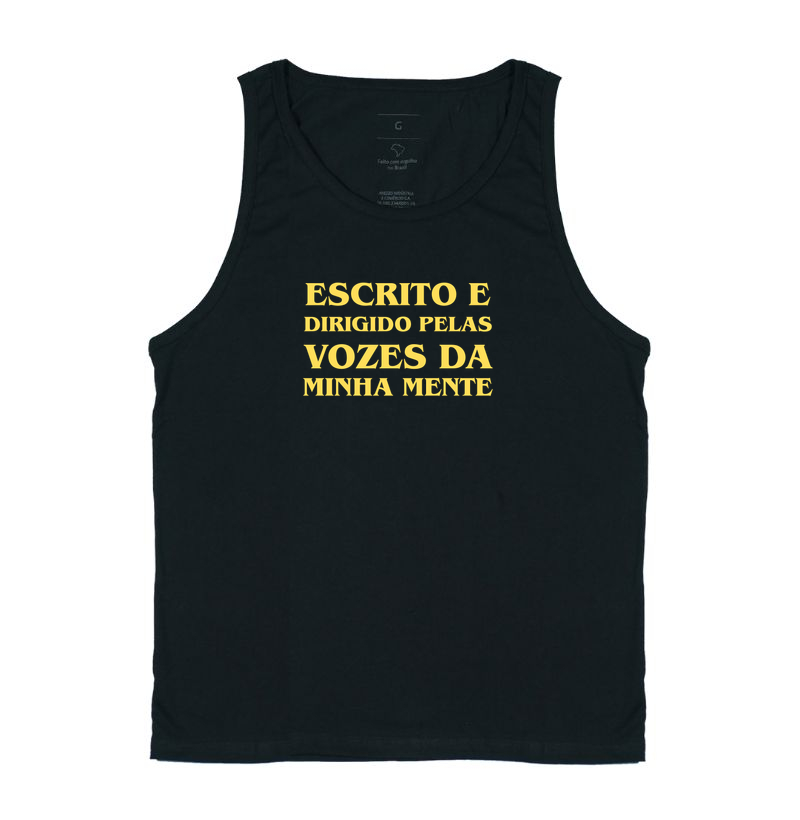 Escrito e dirigido pelas vozes da minha mente - Regata