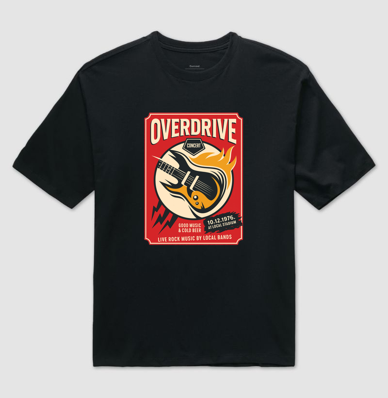 camiseta-rock-overdrive-concert-guitarra-em-chamas-estilo-vintage