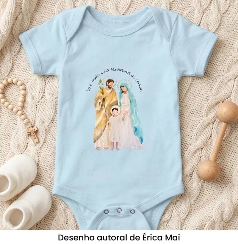 Sagrada Família - Eu e minha casa serviremos ao senhor.