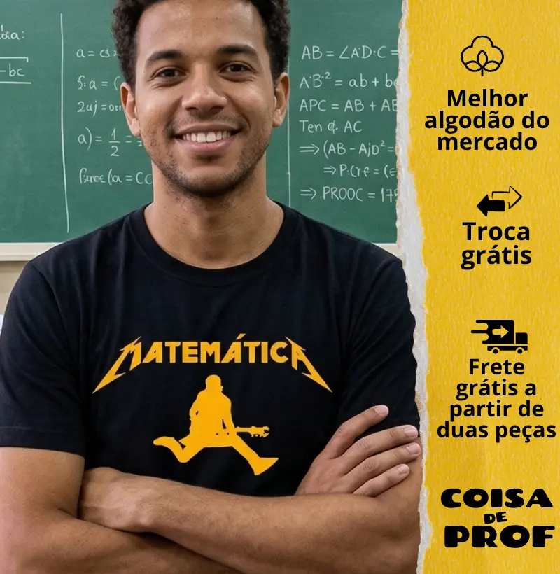 Camiseta Matemática