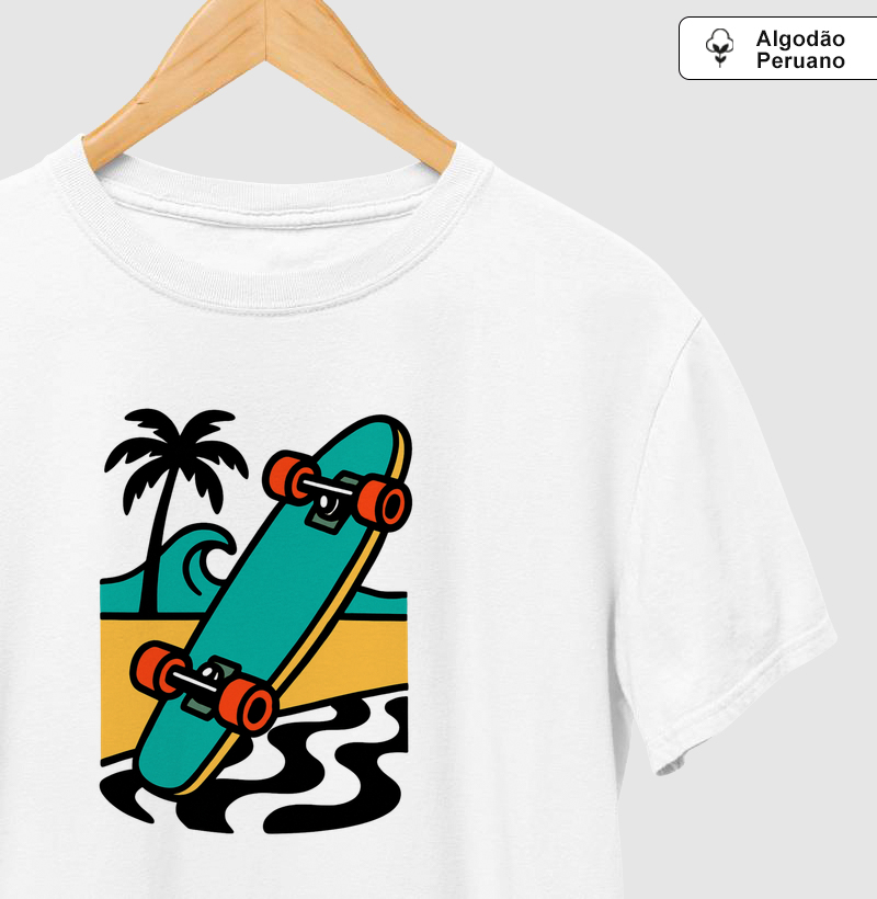 Camiseta Peruana Skate Calçadão — Praia & Orla | Posto80