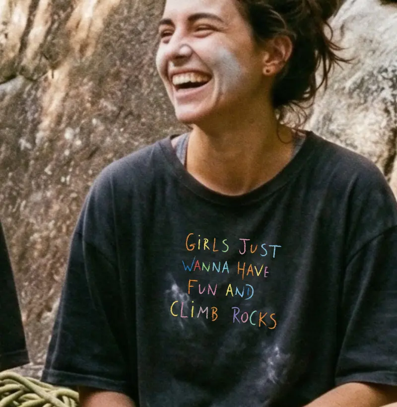 Girls Just Wanna Have Fun and Climb Rocks