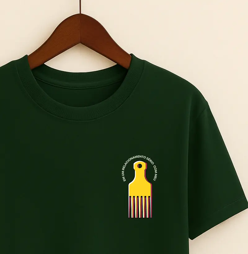 Relacionamento sério com meu pente garfo minimalista