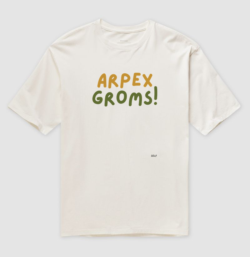 ARPEX GROMS! - Camiseta Oversized