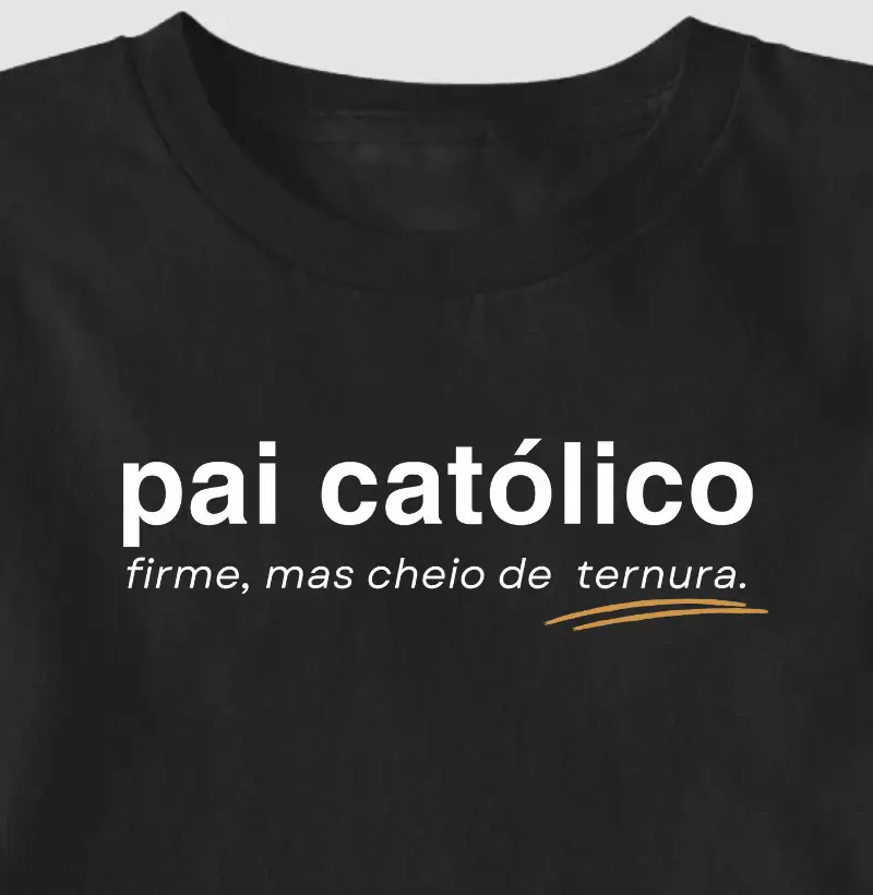 Pai Católico Firma mas cheio de Ternura