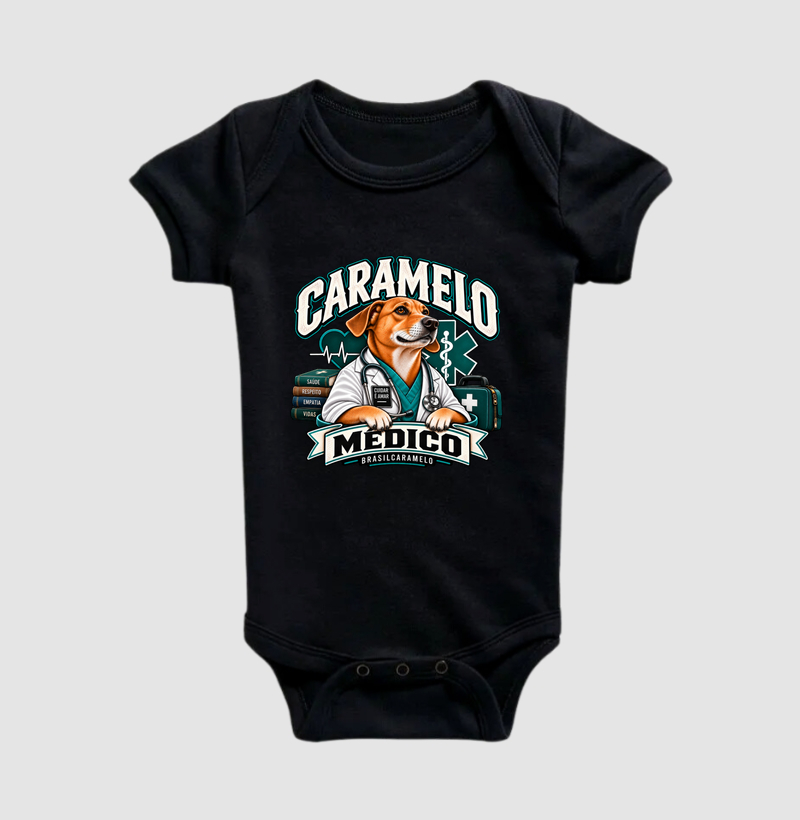 Caramelo Médico - Body Infantil