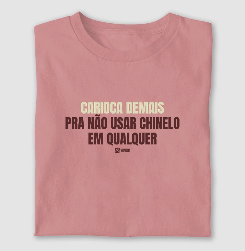 Carioca demais pra não usar chinelo em qualquer