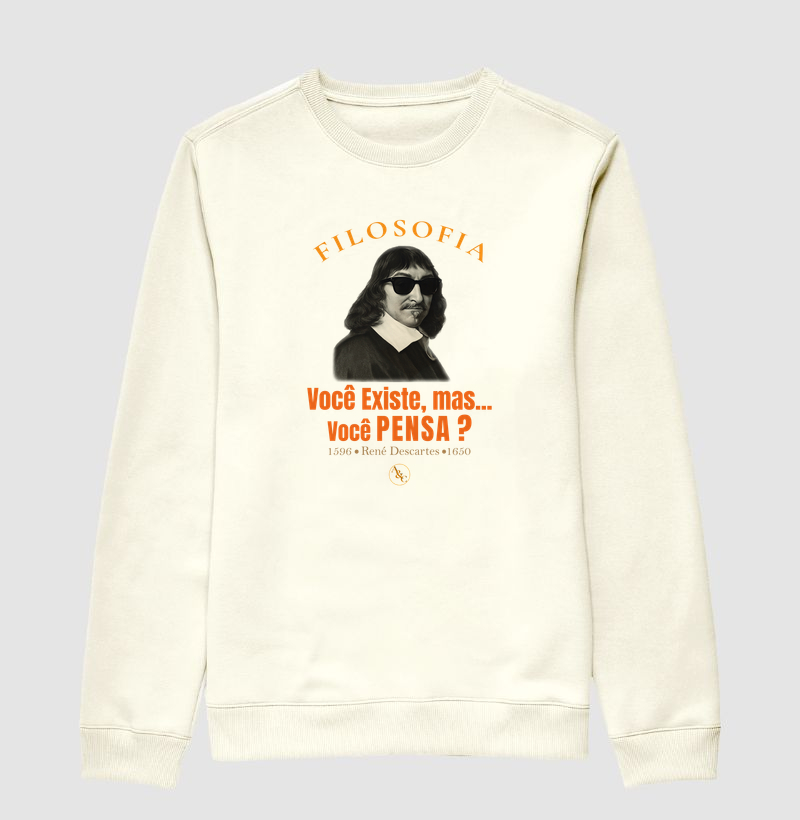 Camiseta Filosofia - Descartes