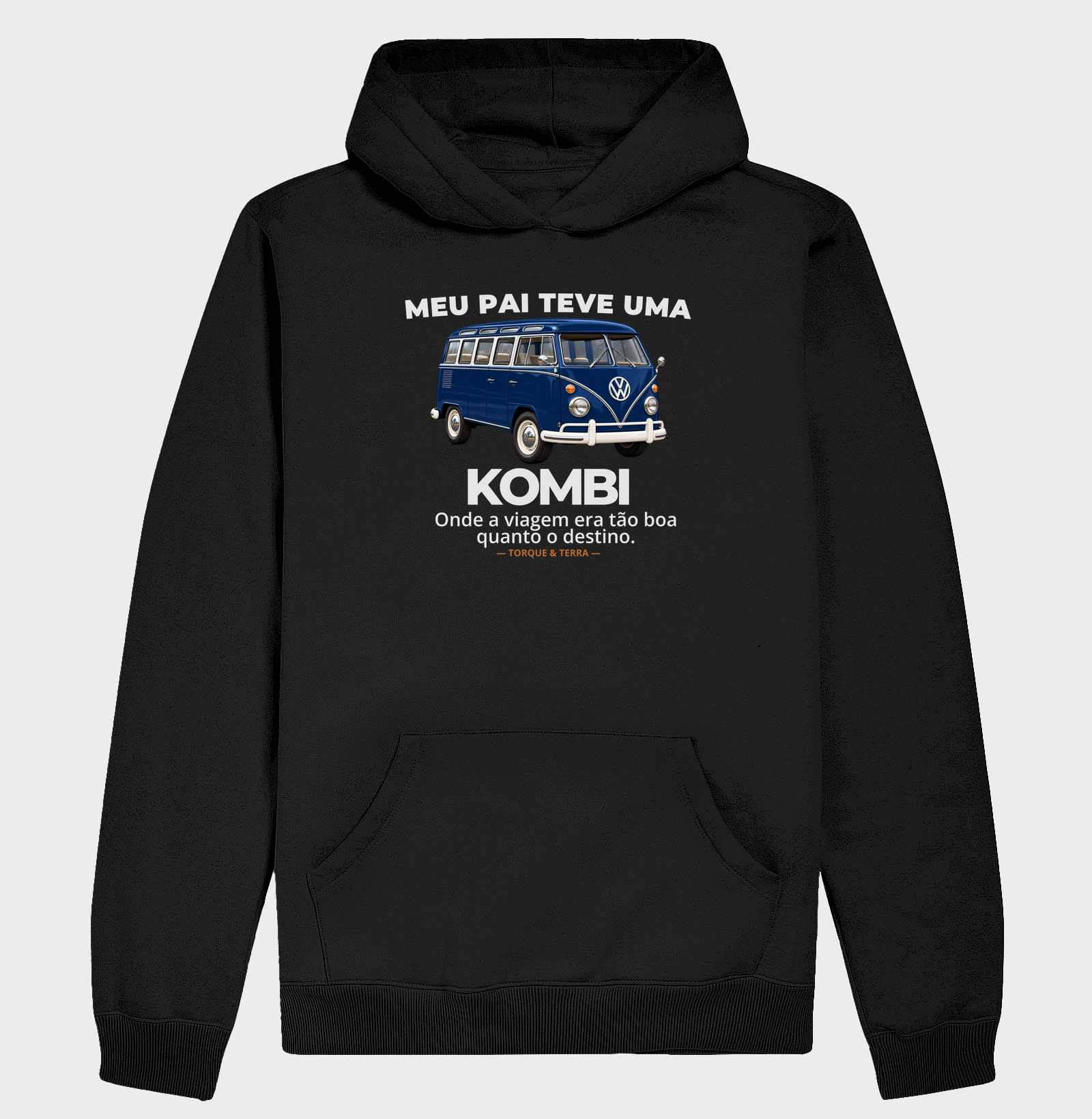 Meu pai teve uma - KOMBI - azul escuro