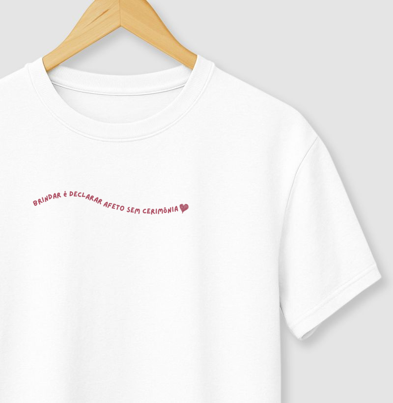 Brindar é declarar afeto sem cerimônia
