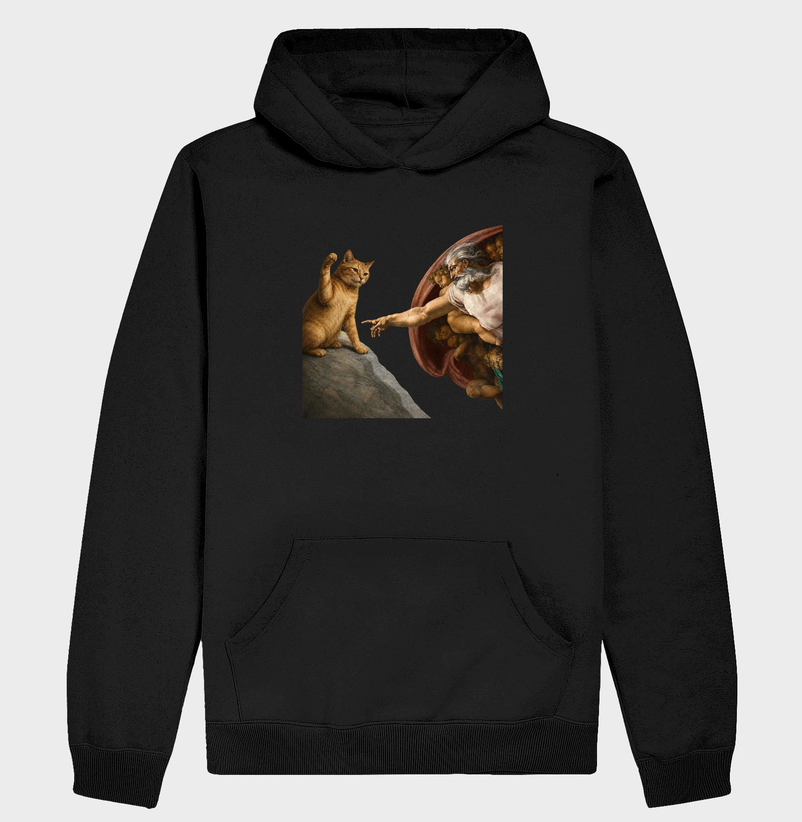 Michelangelo Orange Tabby - Hoodie Moletom