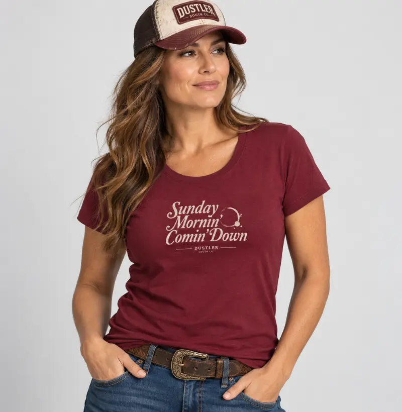 Baby Look Country Sunday Mornin’ Comin’ Down