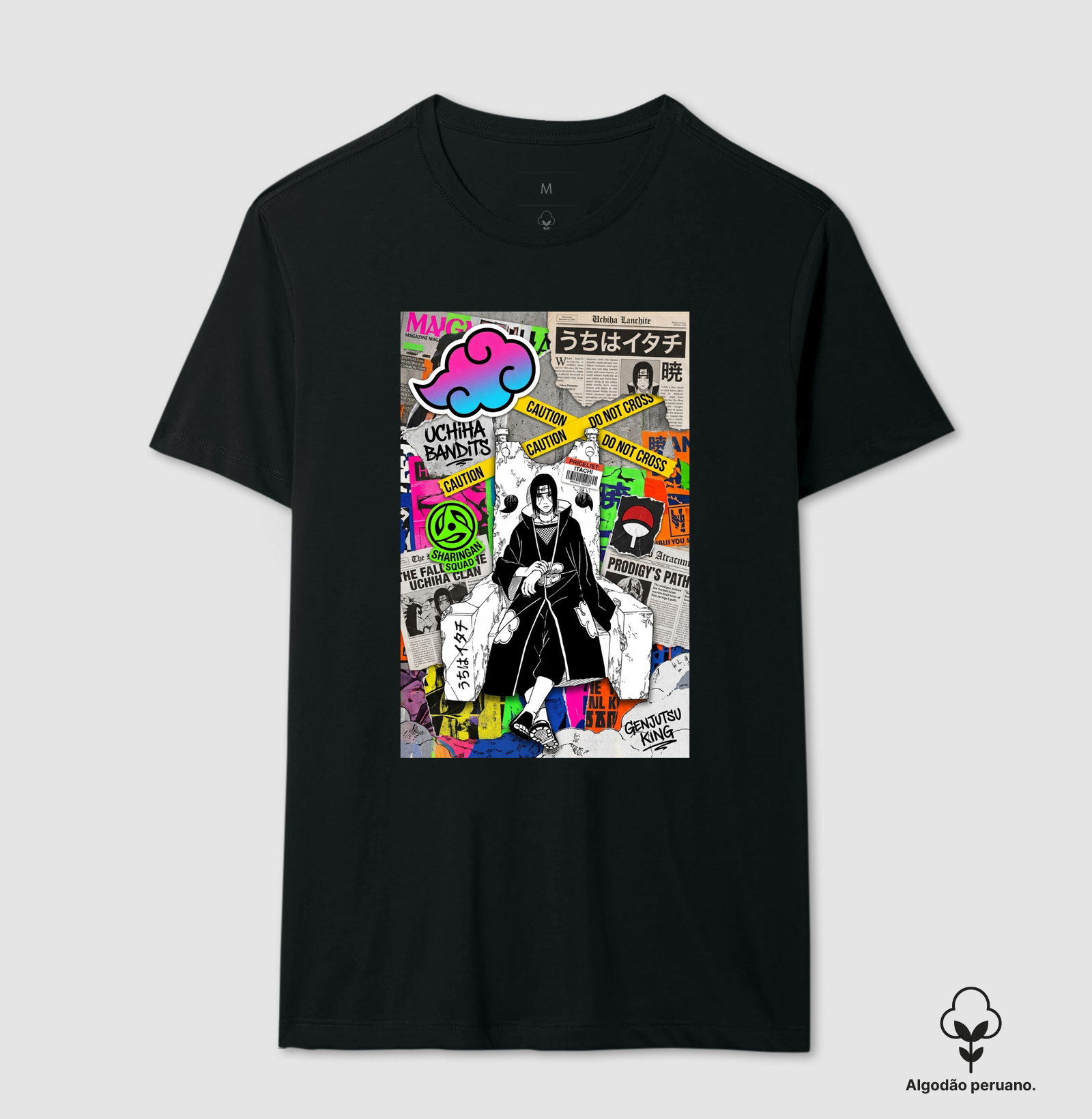Illusion King - Camiseta Algodão Peruano