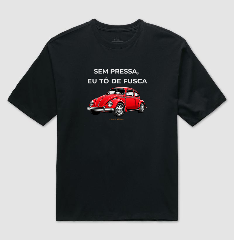 Sem pressa, eu tô de fusca - Vermelho