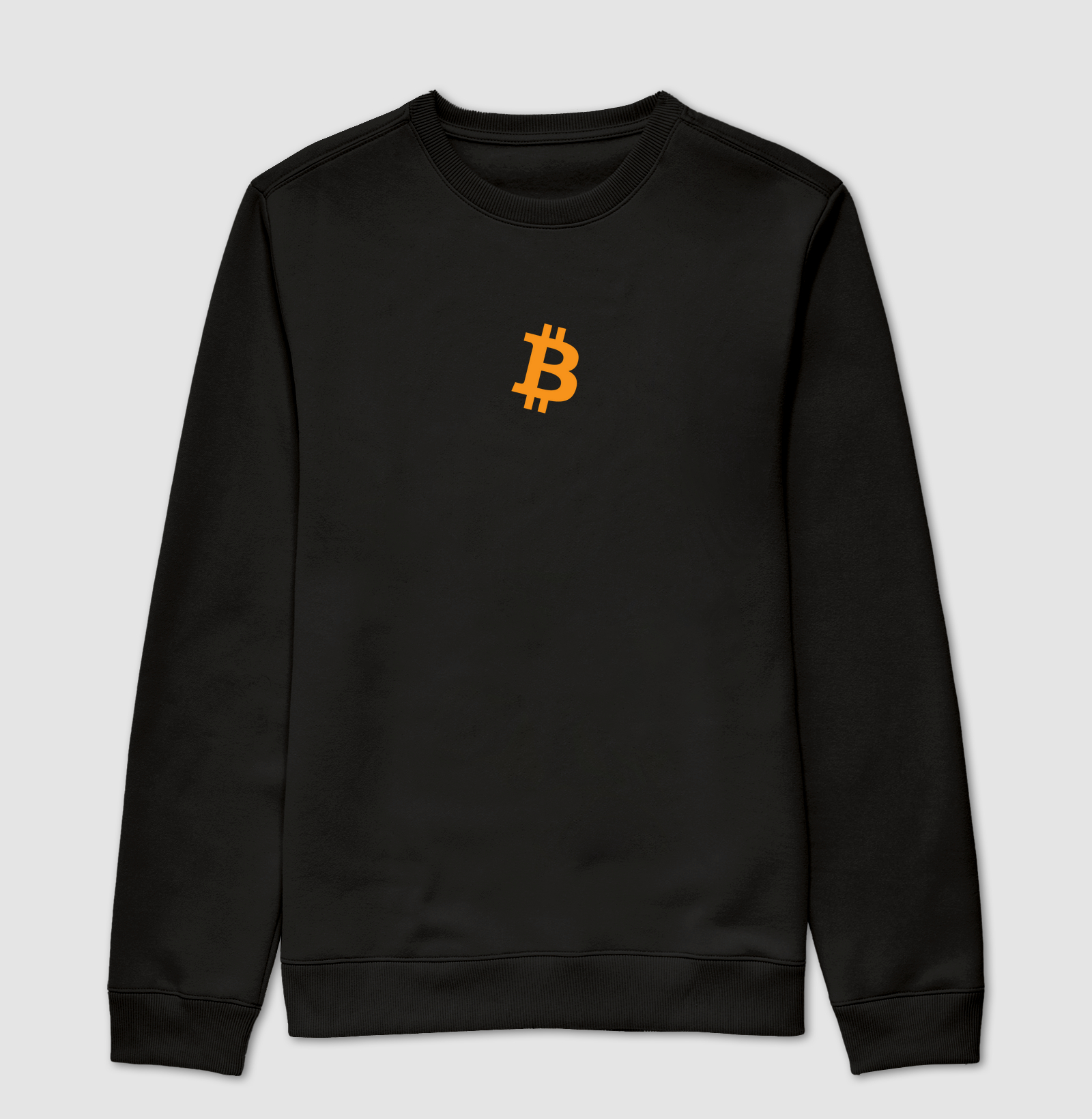 Suéter Moletom Logo Bitcoin