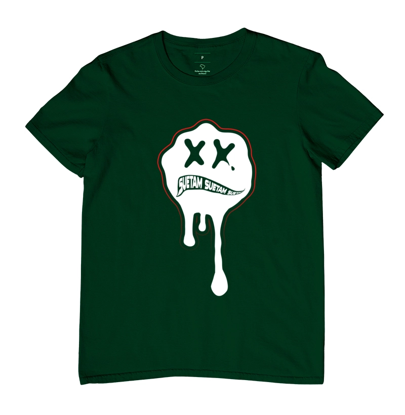 CAMISETA MASCULINA ROSTO DERRETIDO SUETAM