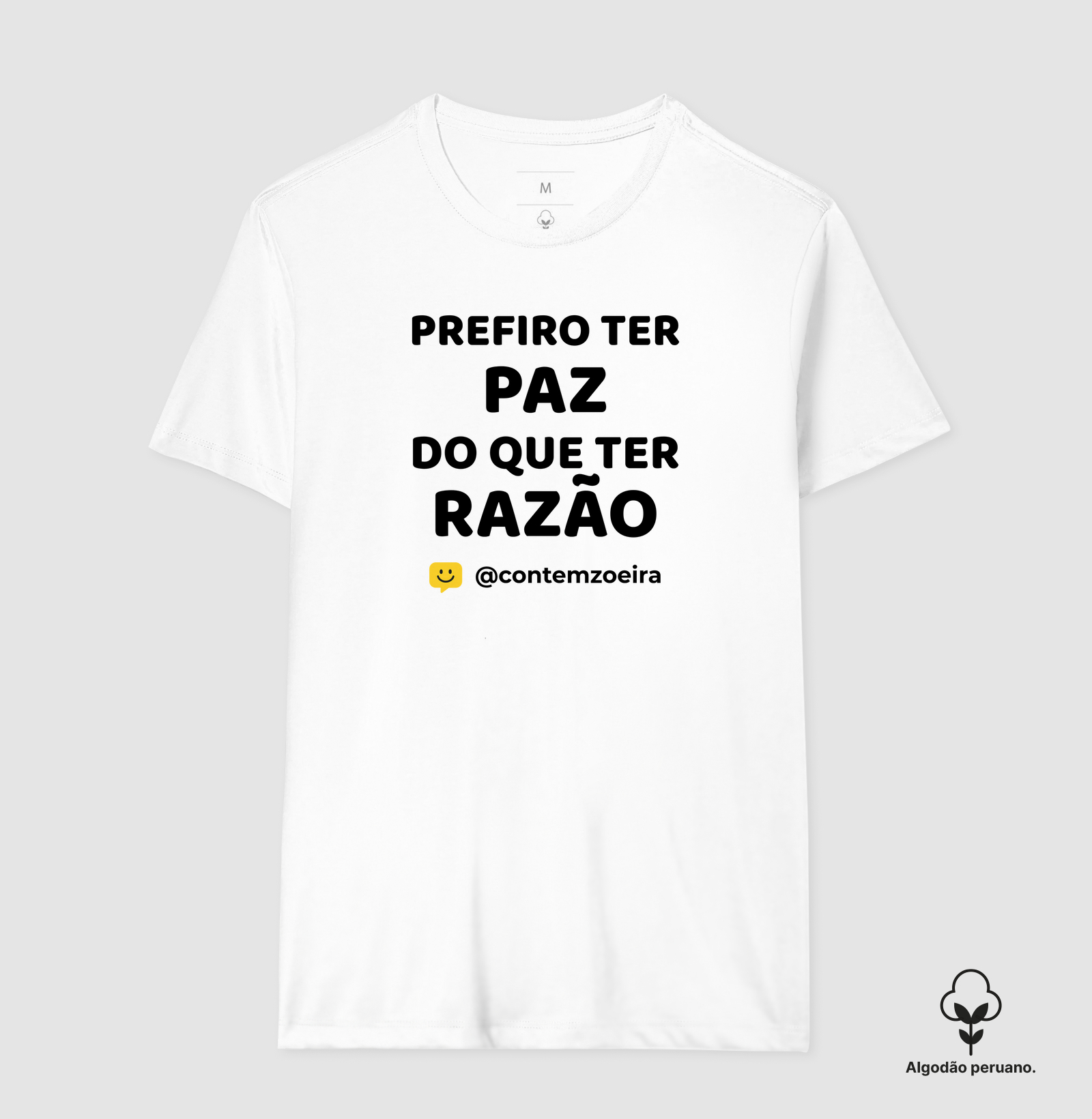 Prefiro ter paz do que ter razão!