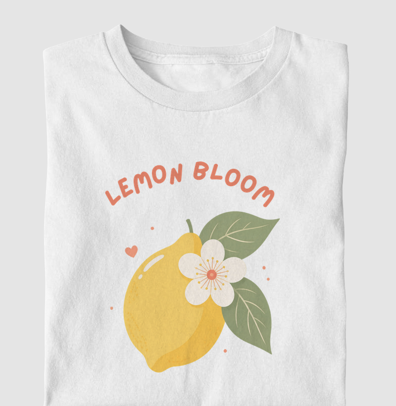 Camiseta Infantil Lemon Bloom