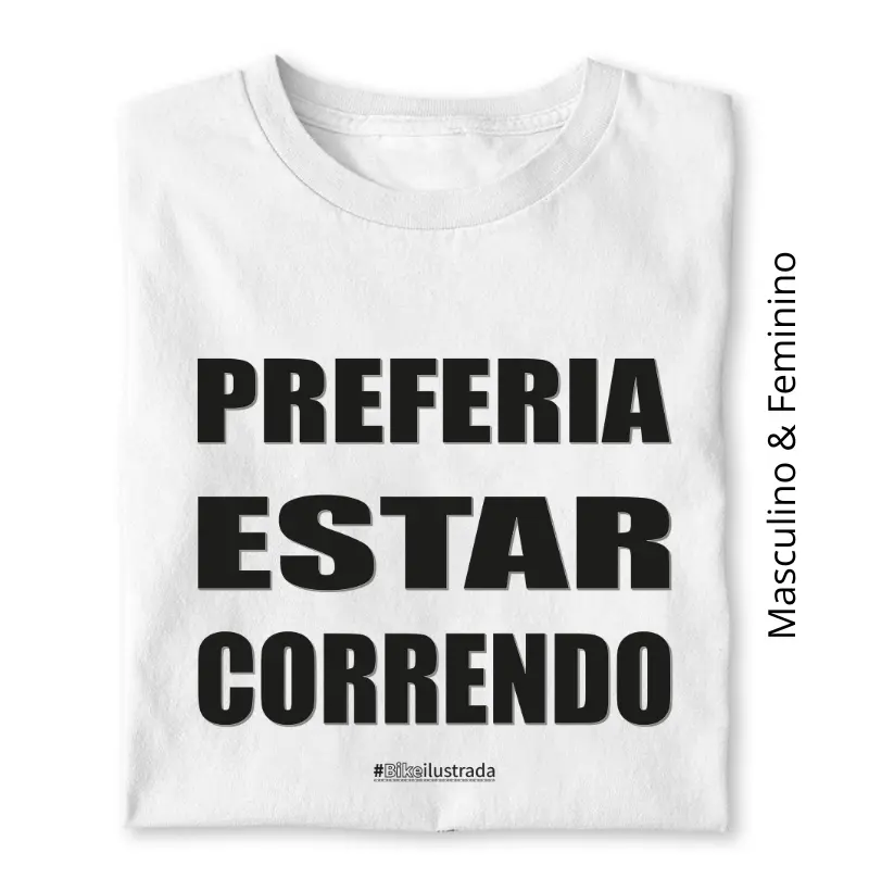 Preferia estar correndo