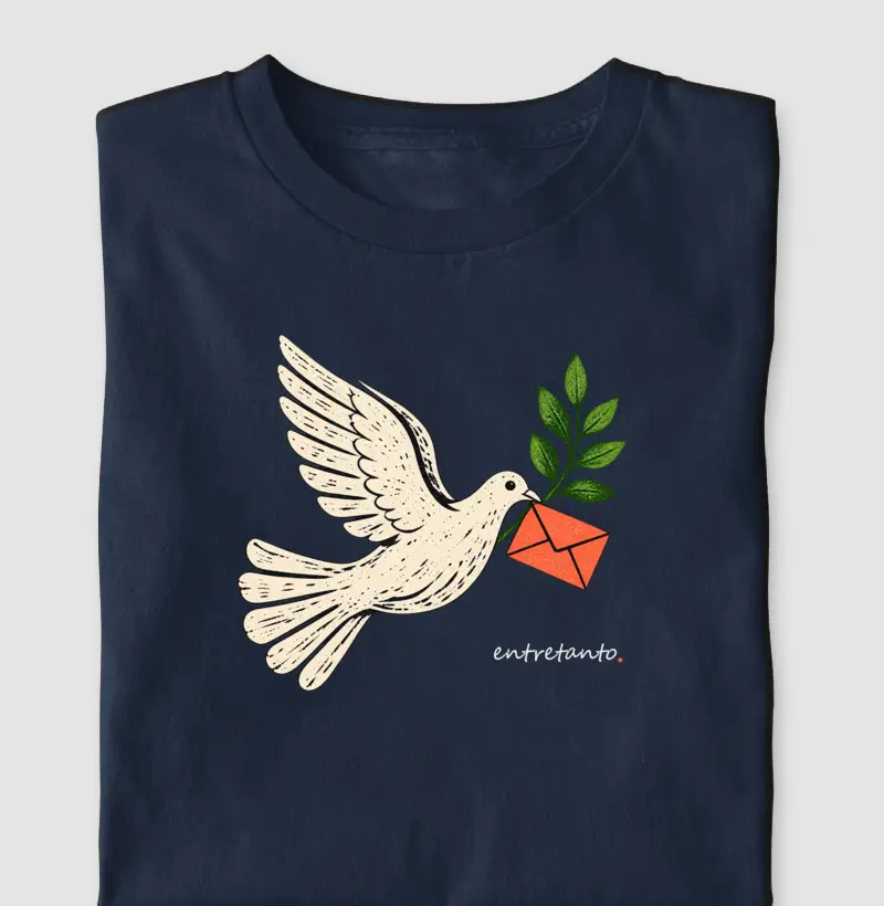 Camiseta Mensagem entregue