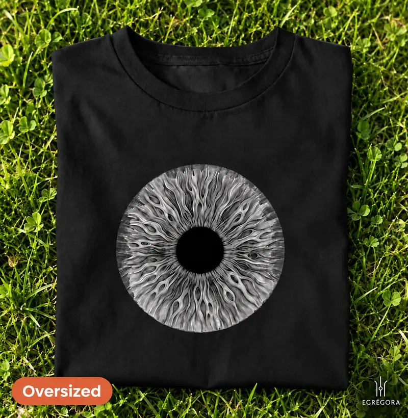 O Olho da Consciência - Camiseta Oversized