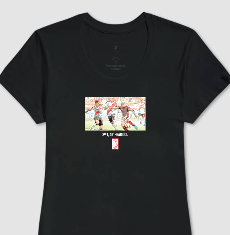 CAMISETA FEMININA MINUTO 46