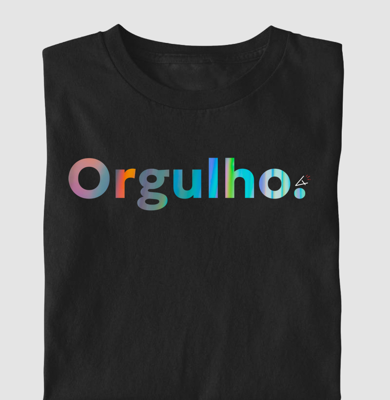 Camiseta Orgulho.