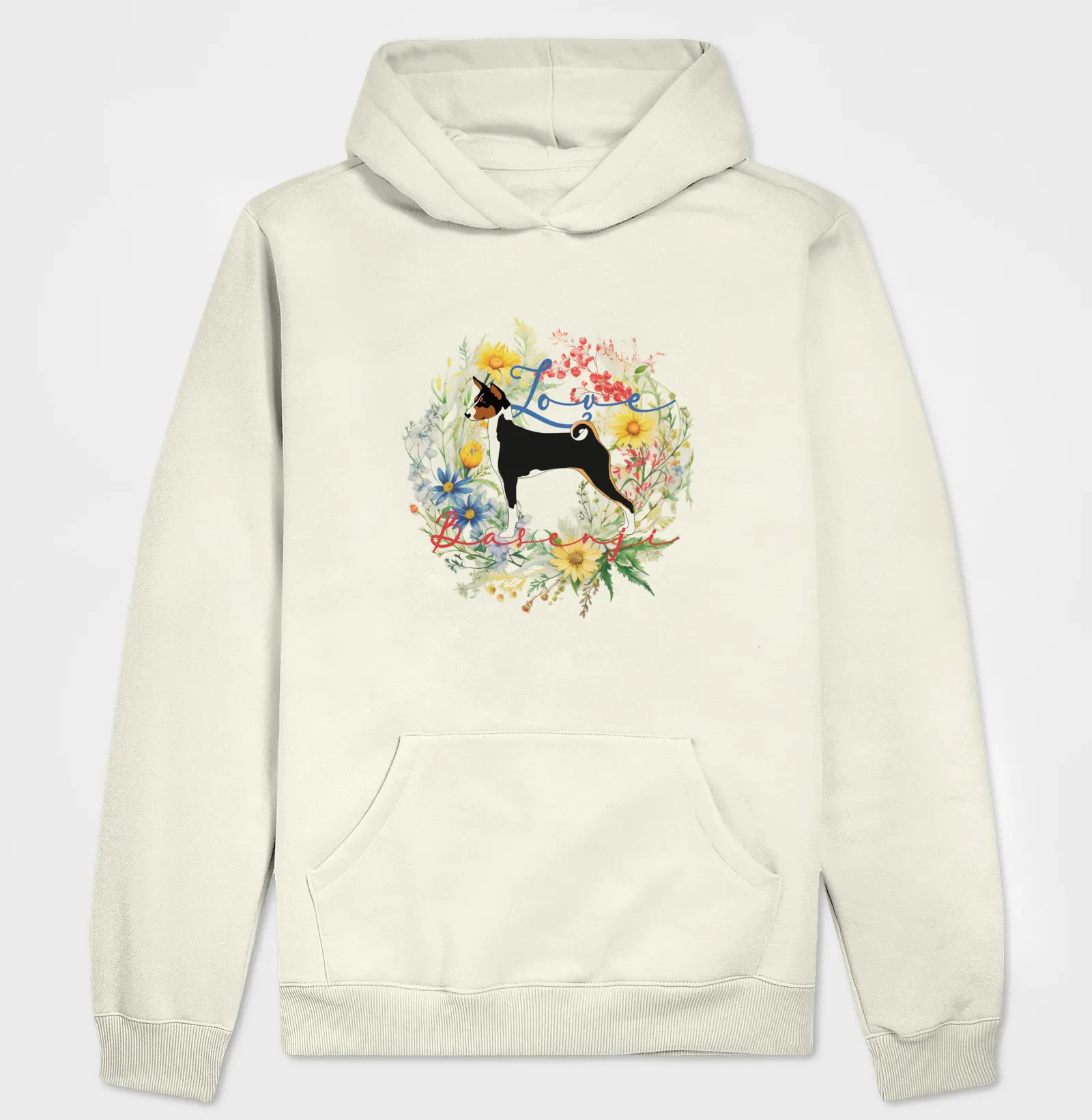 Hoodie Moletom Basenji Love