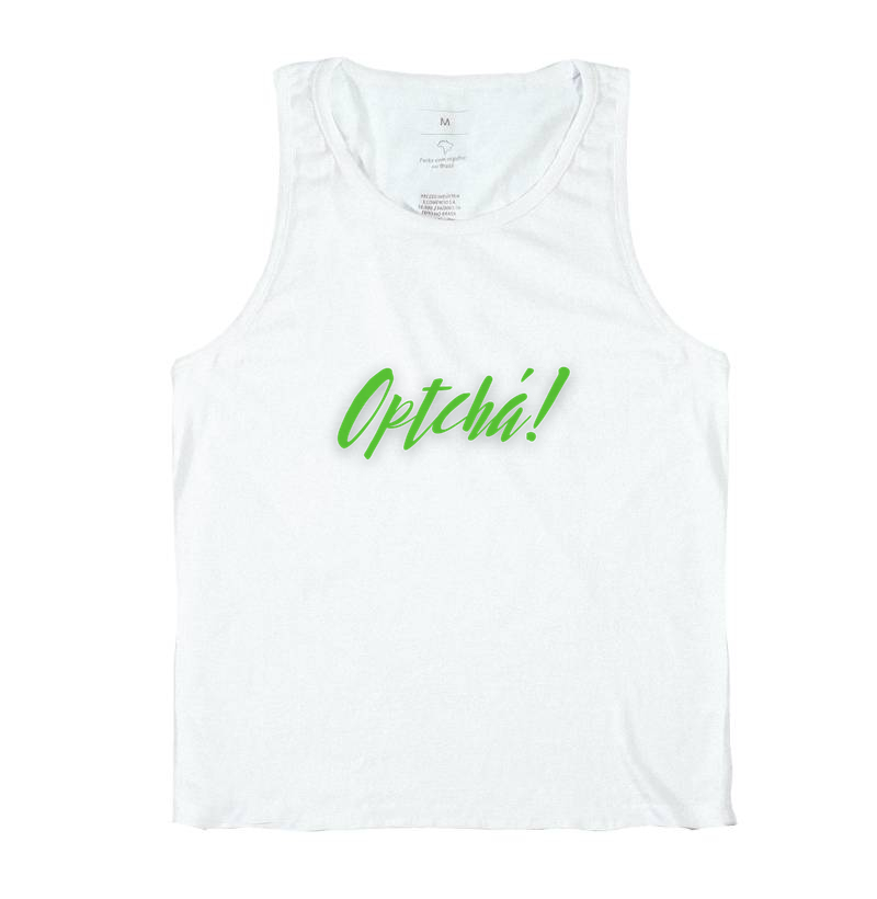 Cigano - Saudação - Verde - Camiseta regata cores