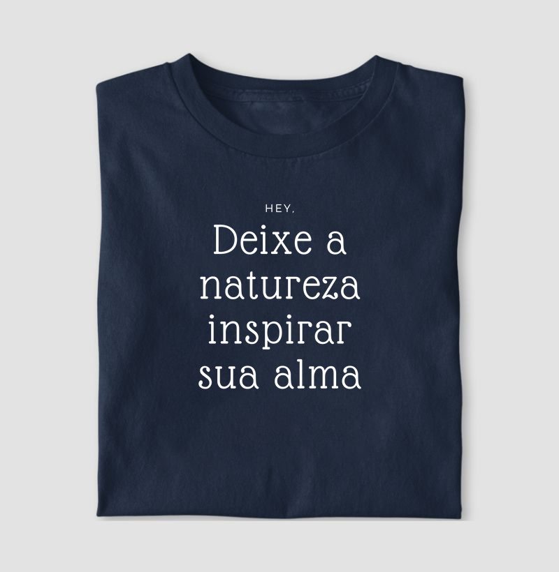 Deixe a natureza inspirar sua alma